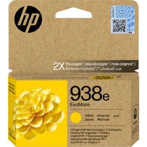 HP 938E EVOMORE YELLOW ORIGINAL INK CARTRIDGE